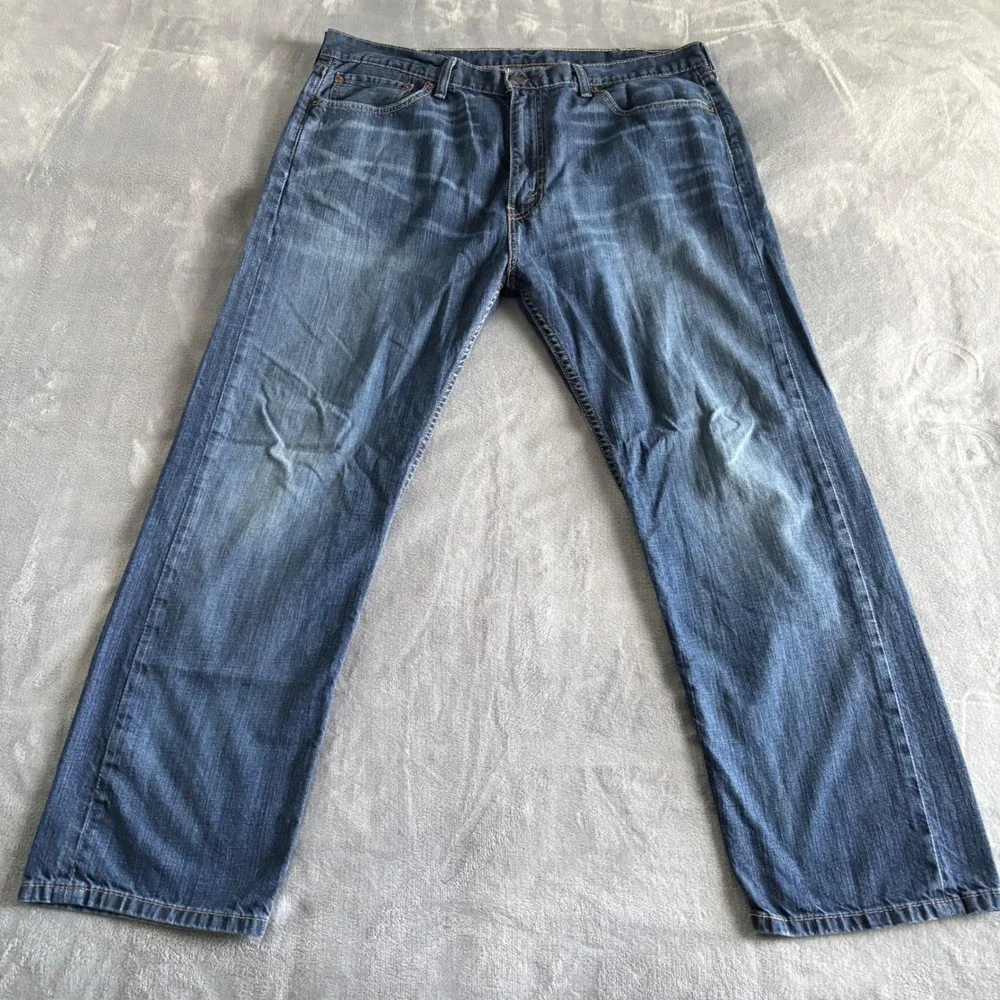 Levi Strauss 514‎ Straight Fit Denim Jeans Mens Blue Size 40x30